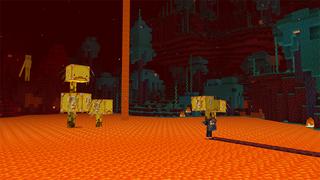 Screenshot of the Minecraft Bedrock Marketplace product Mega Lucky World created by A30x1.