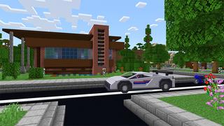 Screenshot of the Minecraft Bedrock Marketplace product Modern Village created by A30x1.