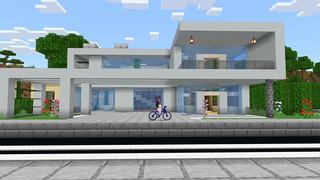 Screenshot of the Minecraft Bedrock Marketplace product Modern Village created by A30x1.