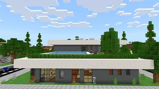 Screenshot of the Minecraft Bedrock Marketplace product Modern Village created by A30x1.