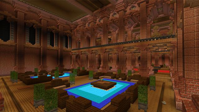 Screenshot of the Minecraft Bedrock Marketplace product Oasis created by A30x1.