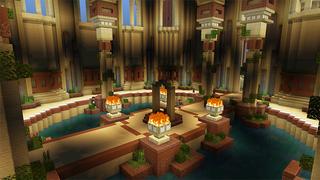 Screenshot of the Minecraft Bedrock Marketplace product Paradise Castle created by A30x1.