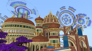 Screenshot of the Minecraft Bedrock Marketplace product Paradise Castle created by A30x1.