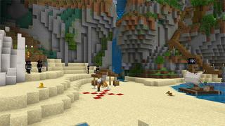 Screenshot of the Minecraft Bedrock Marketplace product Pirate Palace created by A30x1.