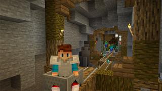 Screenshot of the Minecraft Bedrock Marketplace product Sky Monster: Giant Snake created by A30x1.