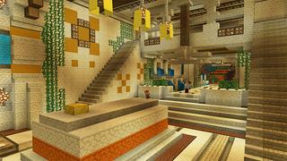 Screenshot of the Minecraft Bedrock Marketplace product Sky Monster: Giant Snake created by A30x1.