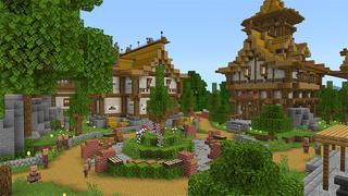 Screenshot of the Minecraft Bedrock Marketplace product Solus Keep created by A30x1.