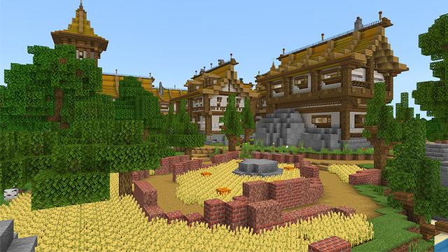 Screenshot of the Minecraft Bedrock Marketplace product Solus Keep created by A30x1.