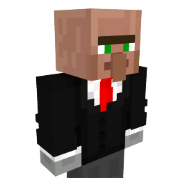 Thumbnail of the Minecraft Bedrock Marketplace product Suited Villager created by A30x1.