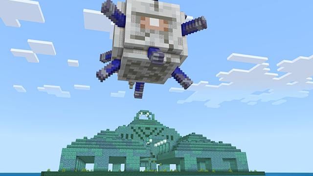 Screenshot of the Minecraft Bedrock Marketplace product Temple Parkour created by Diluvian.