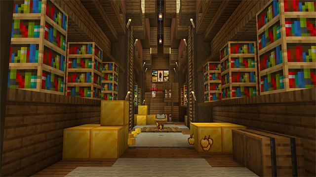 Screenshot of the Minecraft Bedrock Marketplace product Treasure Mansion created by A30x1.