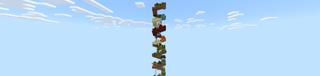 Panorama of the Minecraft Bedrock Marketplace product Twisted Parkour created by A30x1.