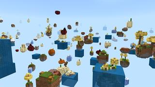 Screenshot of the Minecraft Bedrock Marketplace product Ultra Lucky Skyblock created by A30x1.