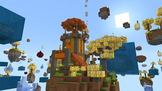 Screenshot of the Minecraft Bedrock Marketplace product Ultra Lucky Skyblock created by A30x1.