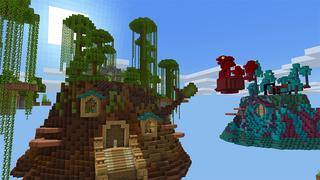 Screenshot of the Minecraft Bedrock Marketplace product Wood Skyblock created by A30x1.