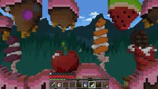 Screenshot of the Minecraft Bedrock Marketplace product supervivencia 2D created by Diveblocks.