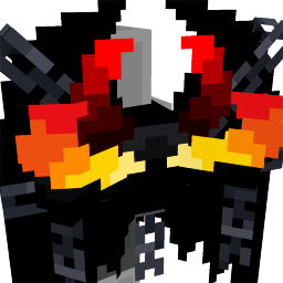 Thumbnail of the Minecraft Bedrock Marketplace product Black Chains Demon Wings created by Diveblocks.