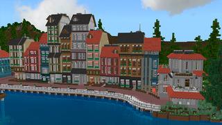 Screenshot of the Minecraft Bedrock Marketplace product Block Expansion created by Diveblocks.