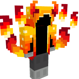 Thumbnail of the Minecraft Bedrock Marketplace product Demon Fire Anime Suit created by Diveblocks.