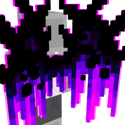 Thumbnail of the Minecraft Bedrock Marketplace product Ender Shadow Void Abyss King Wings created by Diveblocks.