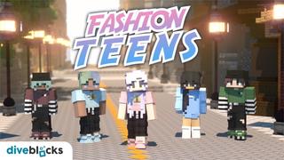 Thumbnail of the Minecraft Bedrock Marketplace product Fashion Teens created by Diveblocks.