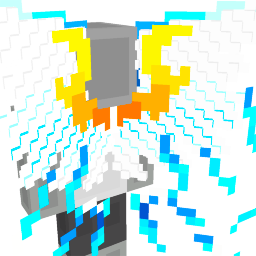 Thumbnail of the Minecraft Bedrock Marketplace product Glowing Light Angel Knight Wings created by Diveblocks.