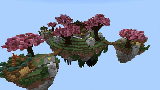 Screenshot of the Minecraft Bedrock Marketplace product Lucky Block Battle created by Diveblocks.