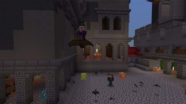 Screenshot of the Minecraft Bedrock Marketplace product Lucky Blocks Castle created by Diveblocks.