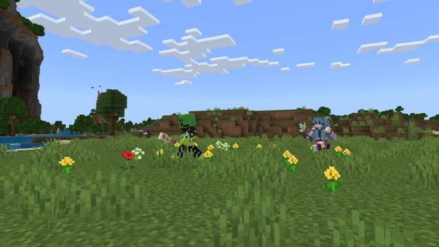 Screenshot of the Minecraft Bedrock Marketplace product Magic Wands created by Diveblocks.
