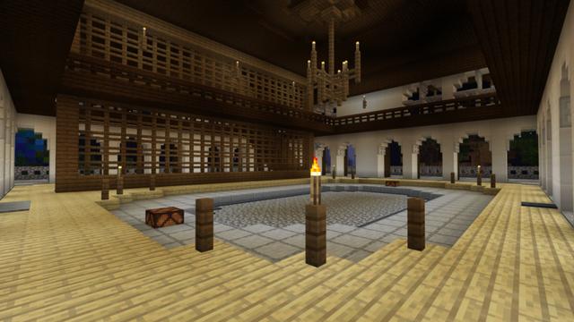 Screenshot of the Minecraft Bedrock Marketplace product Ninja Galaxy created by Diveblocks.