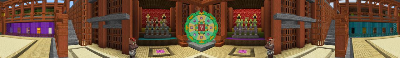 Panorama of the Minecraft Bedrock Marketplace product One Block Challenge created by Diveblocks.