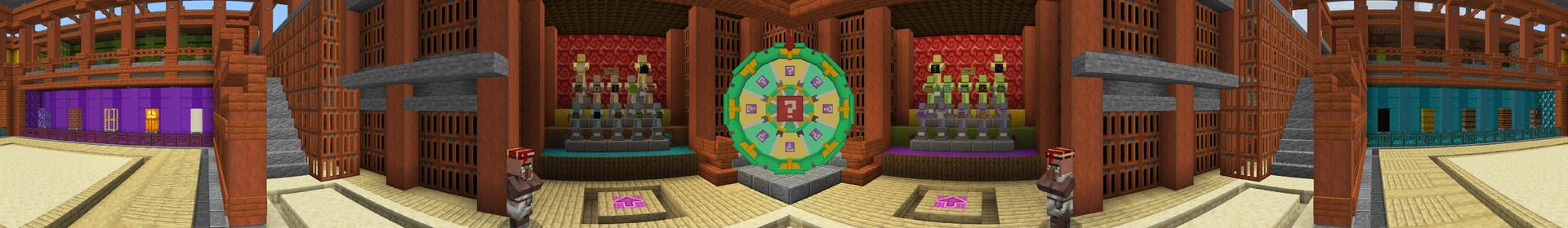 Panorama of the Minecraft Bedrock Marketplace product One Block Challenge created by Diveblocks.