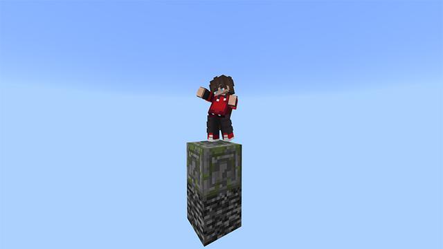 Screenshot of the Minecraft Bedrock Marketplace product One Block created by Diveblocks.