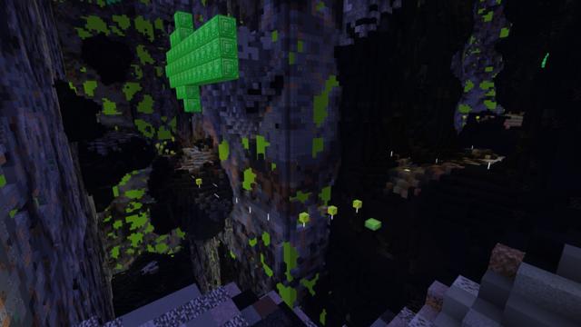 Screenshot of the Minecraft Bedrock Marketplace product Parkour Runner: Biomes 2 created by Diveblocks.