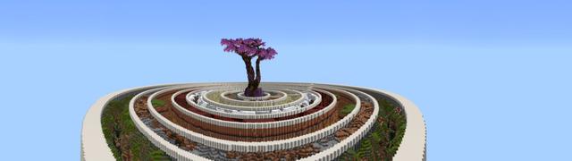Panorama of the Minecraft Bedrock Marketplace product Parkour Runner: Biomes created by Diveblocks.