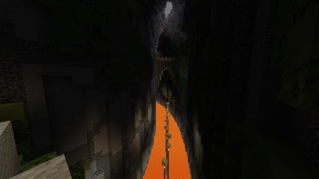 Screenshot of the Minecraft Bedrock Marketplace product Parkour Runner: Biomes created by Diveblocks.