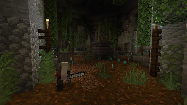 Screenshot of the Minecraft Bedrock Marketplace product Pirate Island created by Diveblocks.
