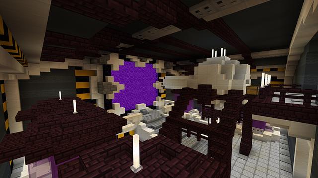 Screenshot of the Minecraft Bedrock Marketplace product Salvation Underground Base created by Diveblocks.