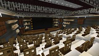 Screenshot of the Minecraft Bedrock Marketplace product Base subterránea de la Salvación created by Diveblocks.