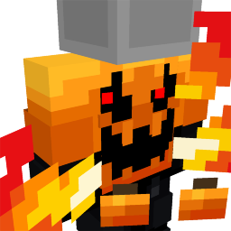 Thumbnail of the Minecraft Bedrock Marketplace product Scary Dark Pumpkin Suit created by Diveblocks.