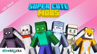 Thumbnail of the Minecraft Bedrock Marketplace product Super Cute Mobs created by Diveblocks.