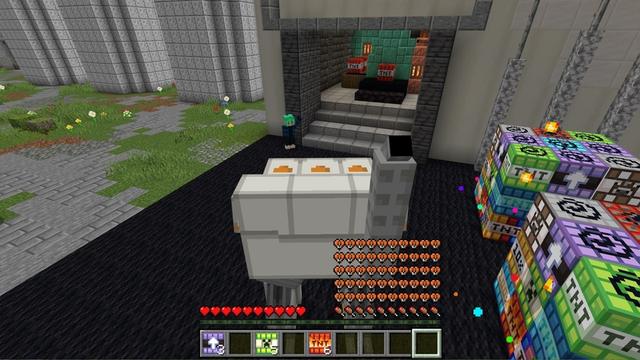 Screenshot of the Minecraft Bedrock Marketplace product TNT+ created by Diveblocks.