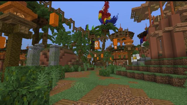 Tropical Island by Diveblocks | CHUNK - Minecraft Bedrock Marketplace ...