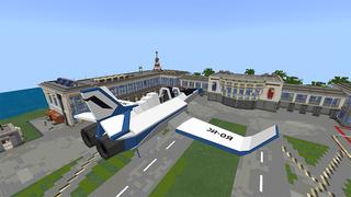 Screenshot of the Minecraft Bedrock Marketplace product Airport Tycoon created by Doctor Benx.