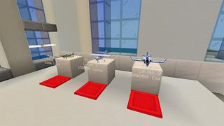 Screenshot of the Minecraft Bedrock Marketplace product Airport Tycoon created by Doctor Benx.