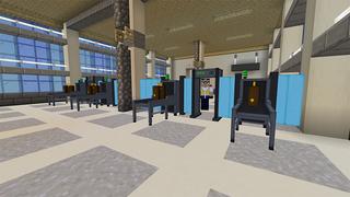 Screenshot of the Minecraft Bedrock Marketplace product Airport Tycoon created by Doctor Benx.