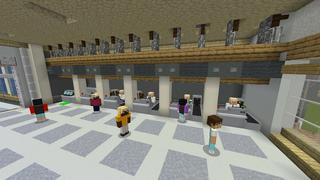 Screenshot of the Minecraft Bedrock Marketplace product Airport Tycoon created by Doctor Benx.