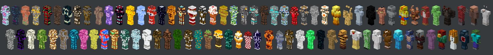 Panorama of the Minecraft Bedrock Marketplace product Armor++ created by Doctor Benx.