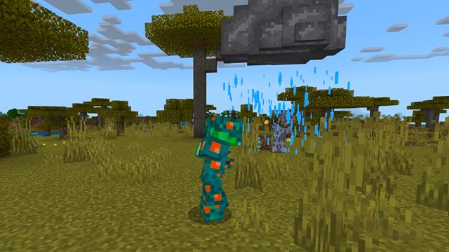 Screenshot of the Minecraft Bedrock Marketplace product Armor++ Add-On created by Doctor Benx.