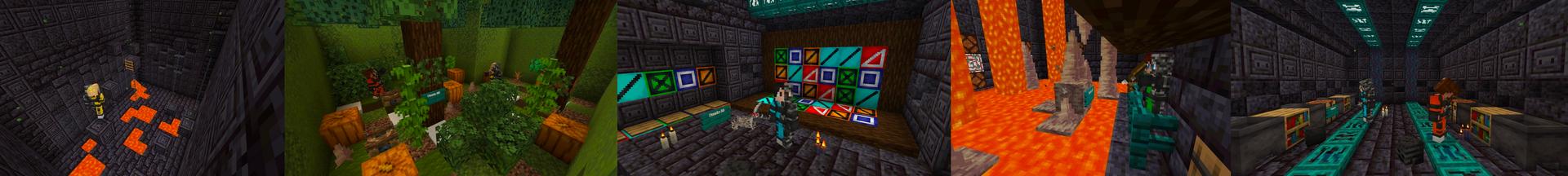 Panorama of the Minecraft Bedrock Marketplace product Bedrock Prison created by Doctor Benx.